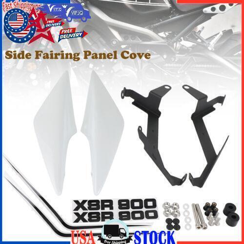 Yamaha XSR 900 2016-2021 Tail Side Driver Seat Frame Cover Fairing White V1