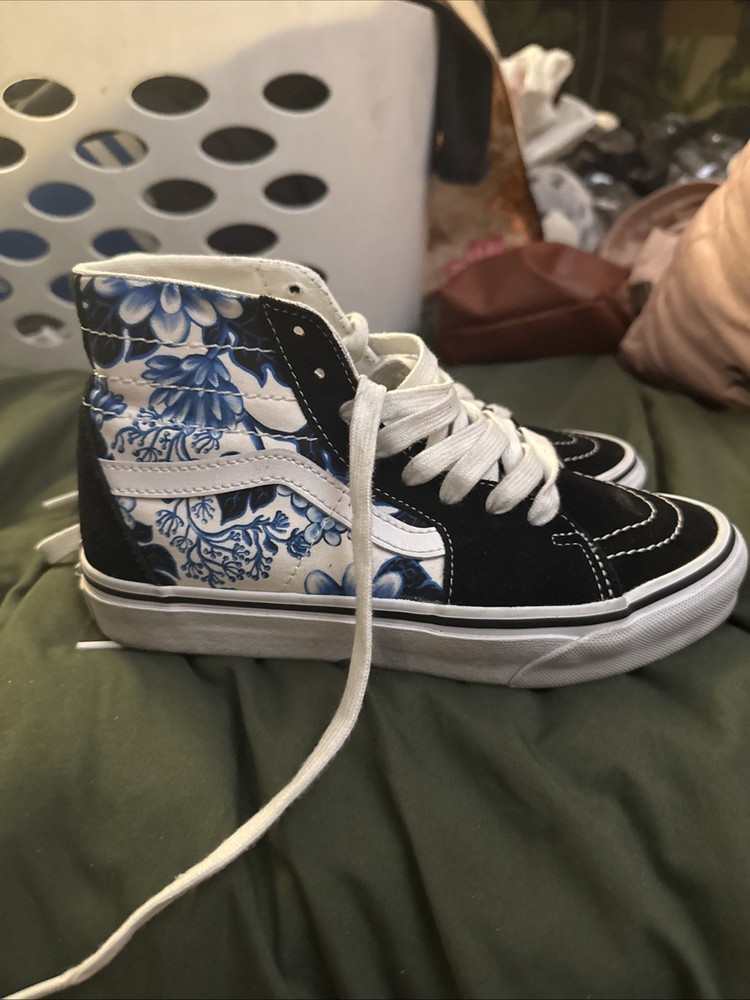 VANS Off The Wall High Top Sneakers Size 6.5 Women 7 Men