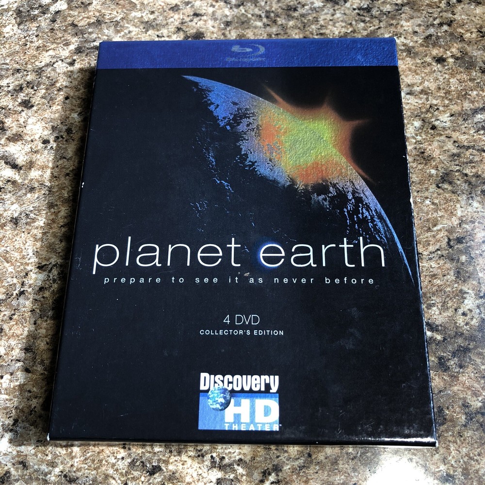 PLANET EARTH (BLU-RAY 2009, COLLECTORS EDITION, 4 DISCS) Bluray