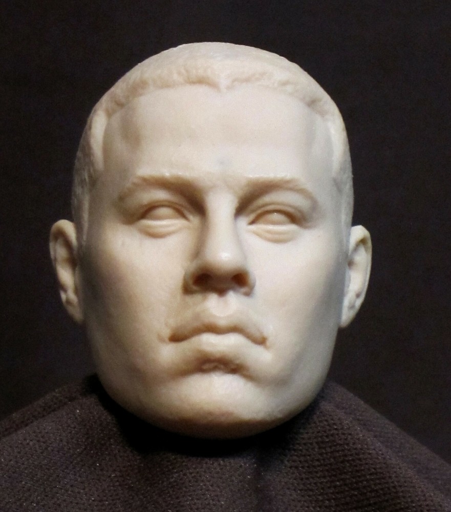 V-151 Terrence Howard Rhodey- Rhodes IRON MAN RESIN HEAD SCULPT 1/6 scale