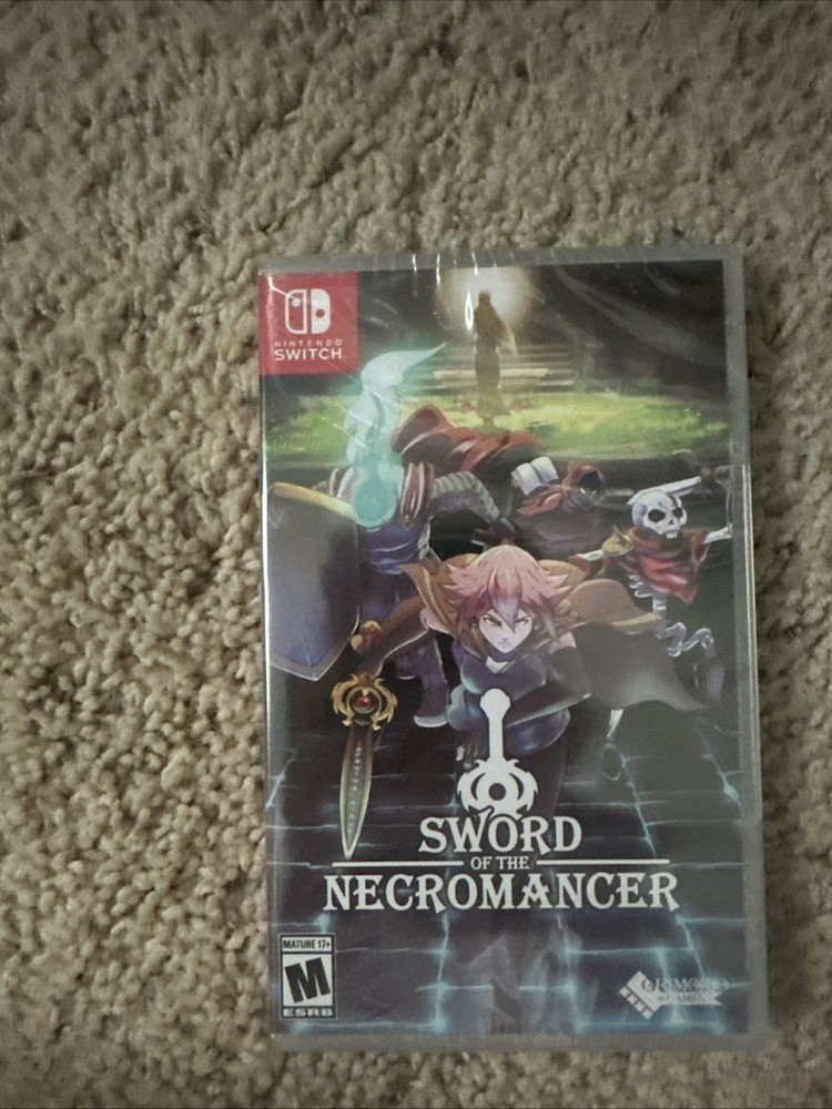 Sword of the Necromancer (Nintendo Switch) NEW SEALED MINT LIMITED RUN GAMES!