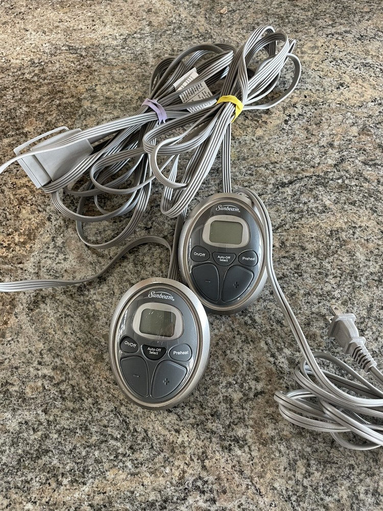 Sunbeam Heated Mattress Pad - Queen Size, White