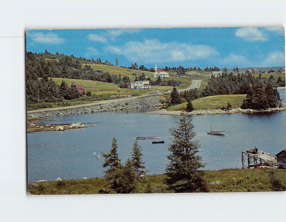 Postcard Beautiful Eastern Shore Nova Scotia Canada