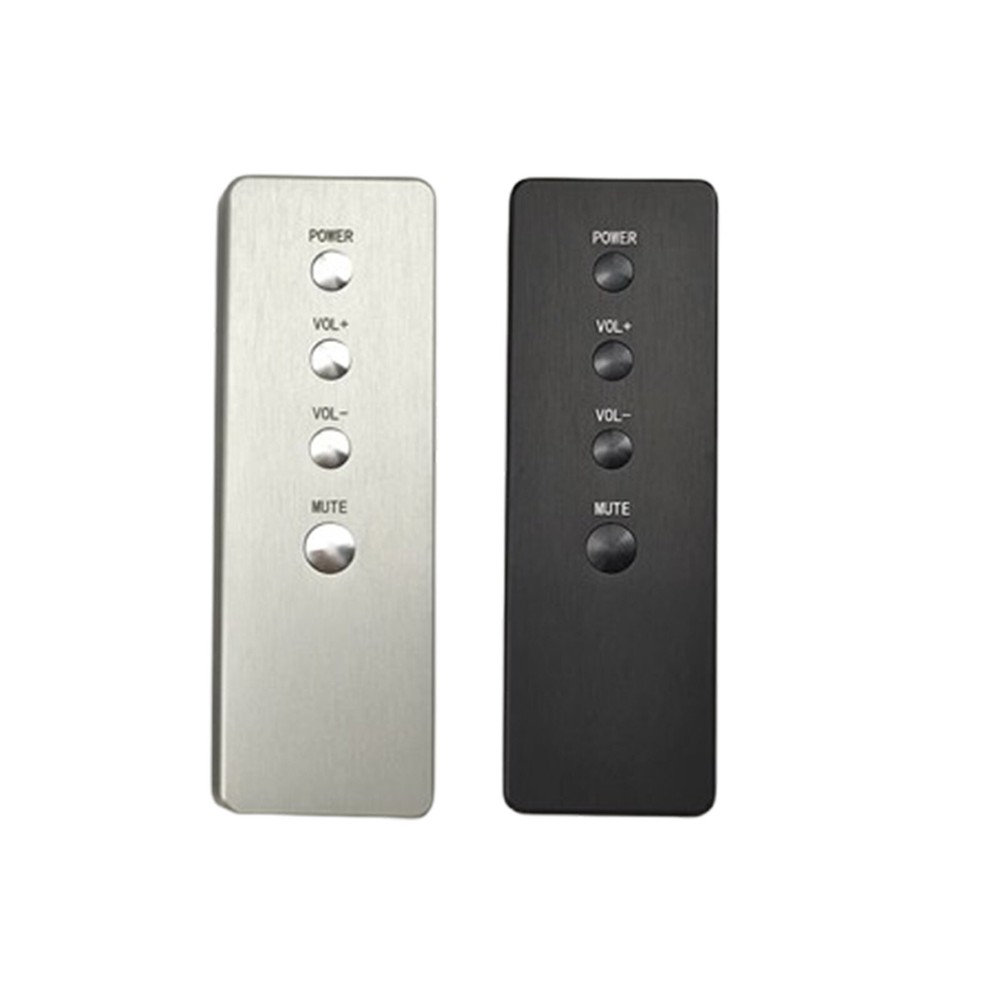 Universal Infrared Audio Remote with Aluminum Shell for Volume Control and Learning Functionality