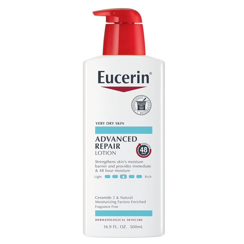 Eucerin Advanced Repair Unscented Body Lotion for Very Dry Skin