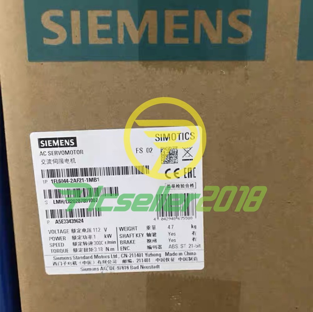 1FL6044-2AF21-1MB1 Siemens SMART PLC Module NEW UPS Expedited Shipping