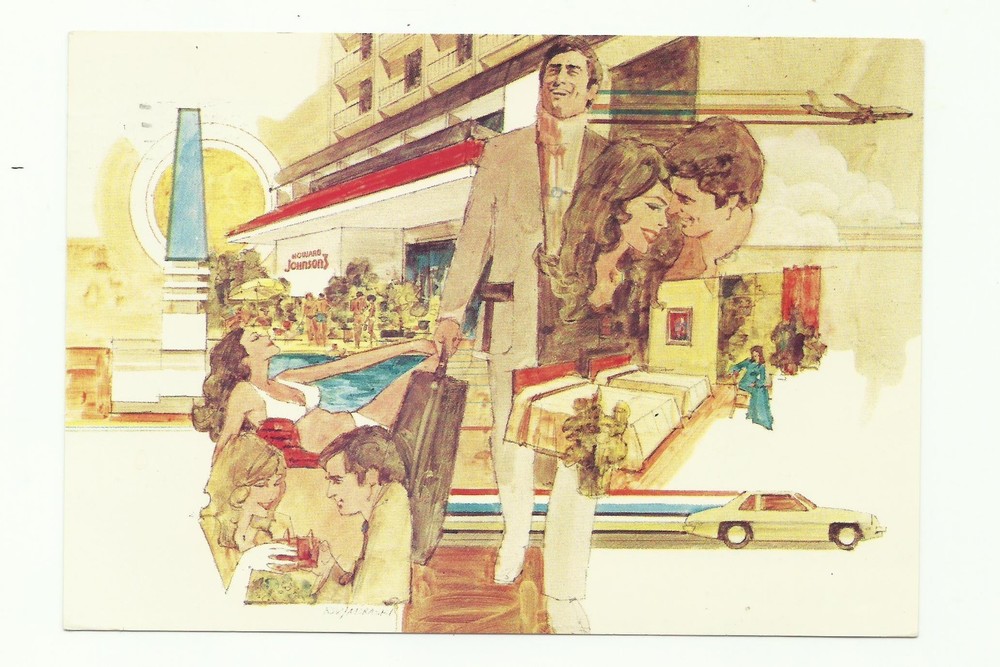 HOWARD JOHNSON'S HOTELS and MOTOR LODGES,  USED POSTCARD