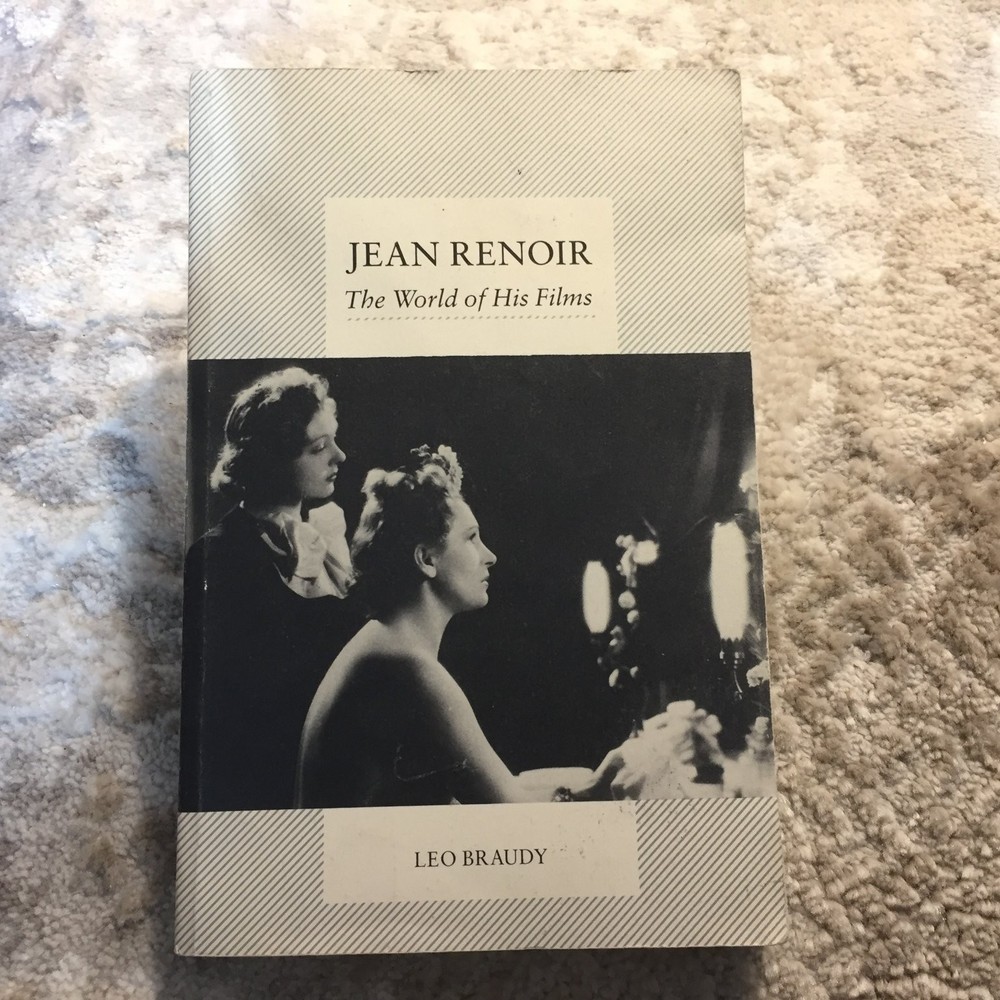 Jean Renoir The World of His Films Paperback by Leo Braudy 1989 Reprint Columbia