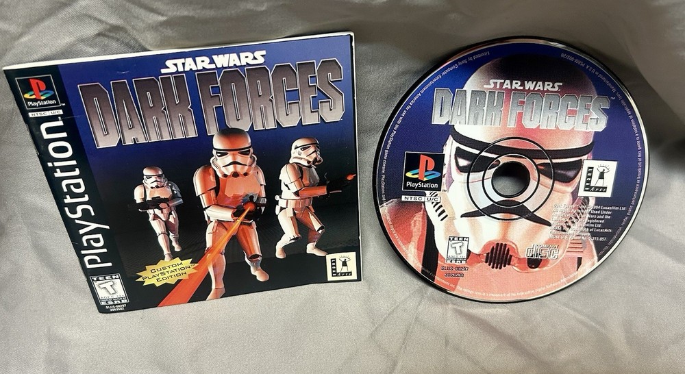 Star Wars: Dark Forces PlayStation 1 Disc And Manual Only