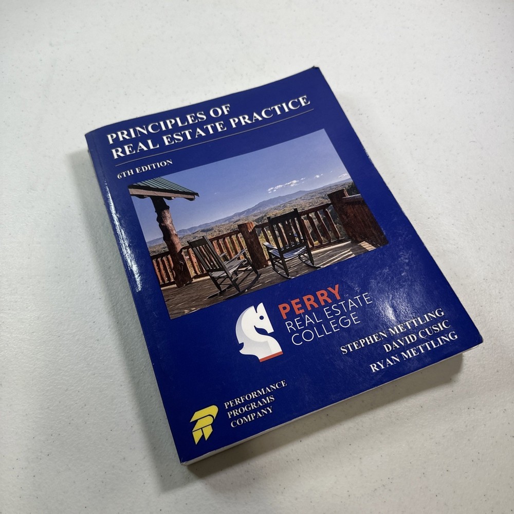 Principles of Real Estate Practice: Perry Real Estate College Edition - Mettling