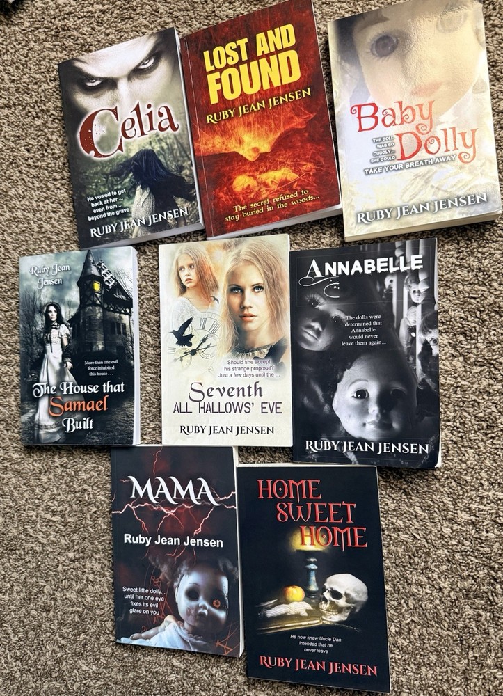 Ruby Jean Jensen Horror Book Lot