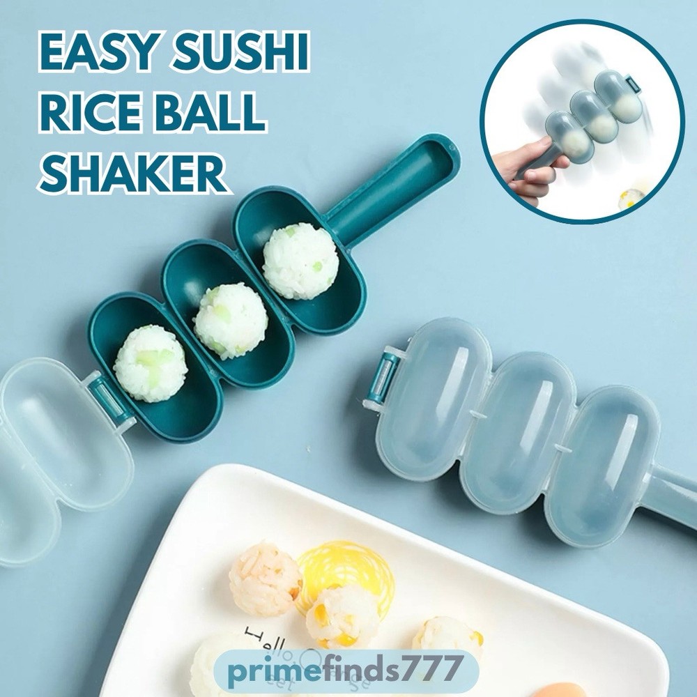 DIY Rice Ball Maker Set Rice Roll Mold Kitchen Sushi Making Tool Kit Home