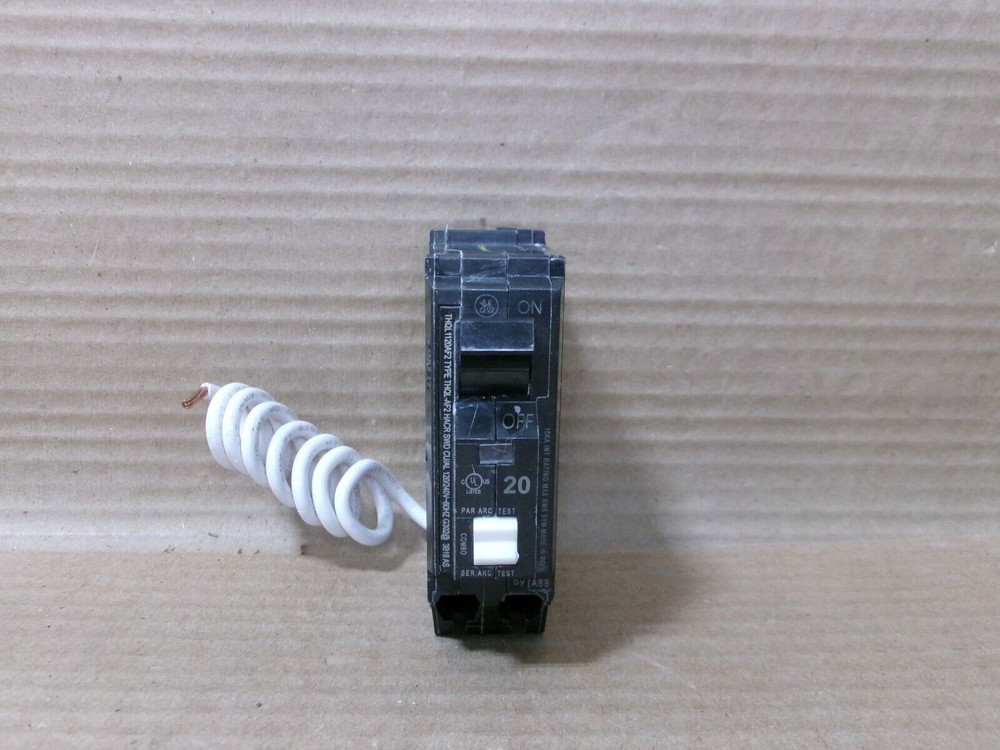 New Ge Thql Thql1120Af2 1 Pole 20 Amp 120/240V Arc Fault Circuit Breaker Nto