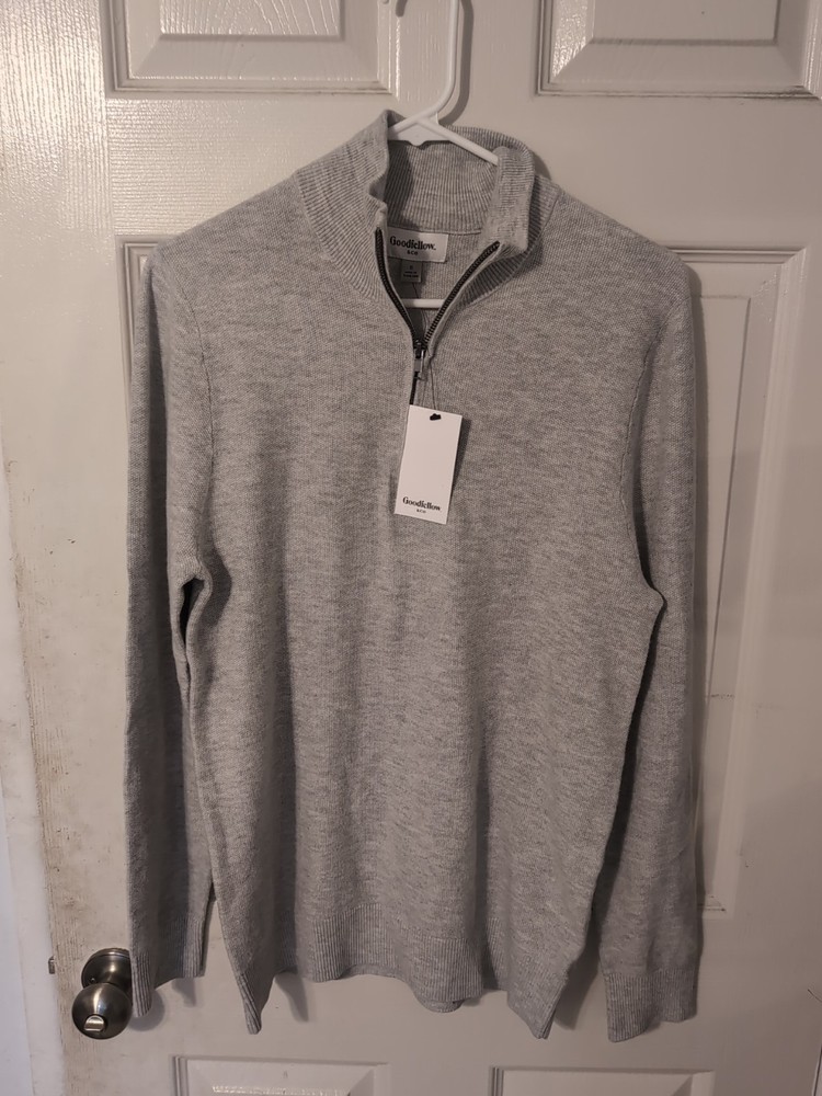 NWT Goodfellow & Co Grey Pullover Sweater Men's Size Small