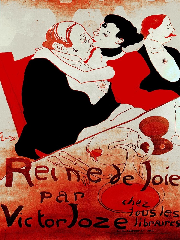 4055.Reine de Joie par Victor Joze toys libares.POSTER.Home School art decor