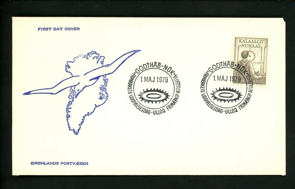Postal History Greenland FDC #110 Navigator home rule 1979