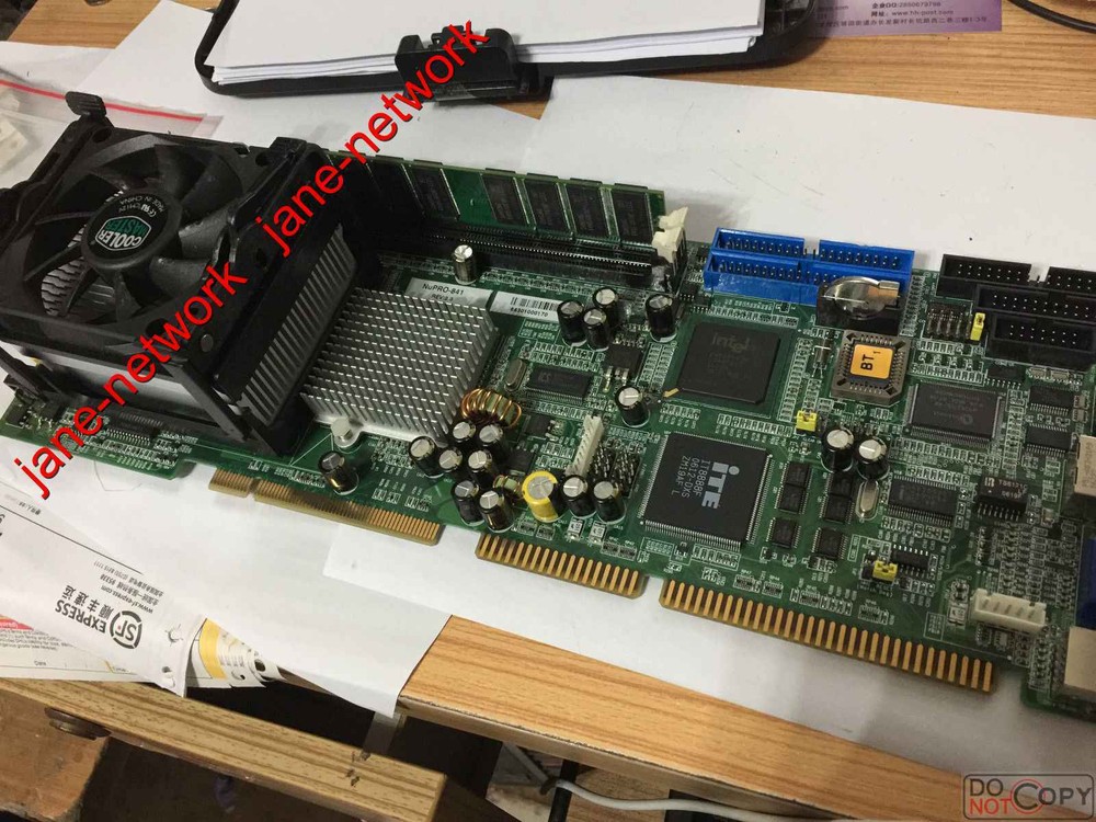 100% test NUPRO-841 REV:2.0 with CPU ,fan and memory via DHL/Fedex fast shipping