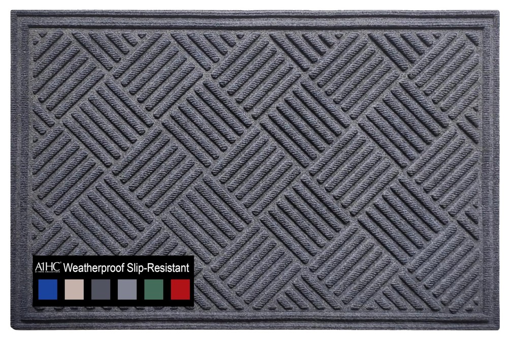 A1HC Indoor Outdoor Welcome Mat for Front and Back Entrances, Large Durable Doormat for Home, Office, or Patio, Non-Slip Design, Easy to Clean.