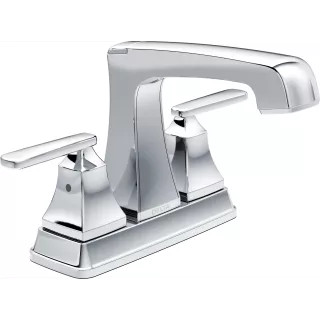 Delta Ashlyn Centerset Double Handle Bathroom Faucet with Drain Assembly and