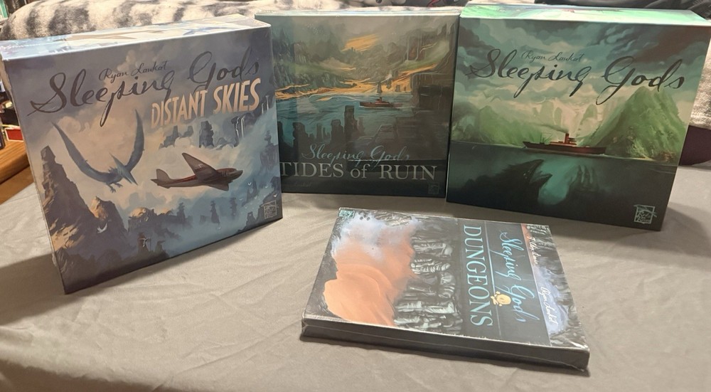 Sleeping Gods Board Game Lot