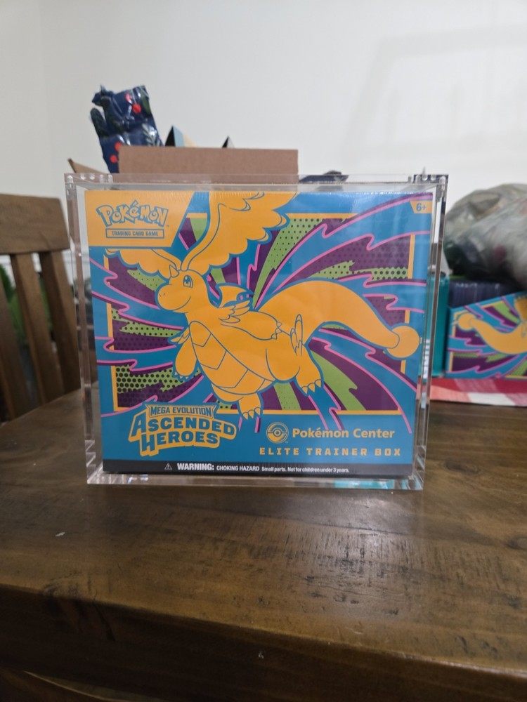 Pokemon Center Ascended Heroes Elite Trainer Box ETB Sealed New With Case