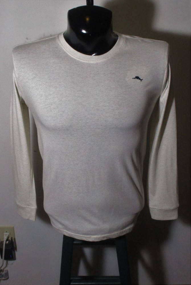 TOMMY BAHAMA Beige Long Sleeve T-Shirt Boy's Size 16, XXL