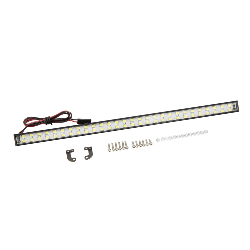 DKKY LED Roof Light Bar for Axial SCX6 1/6 RC Crawler Upgrades Parts, 56 Beads