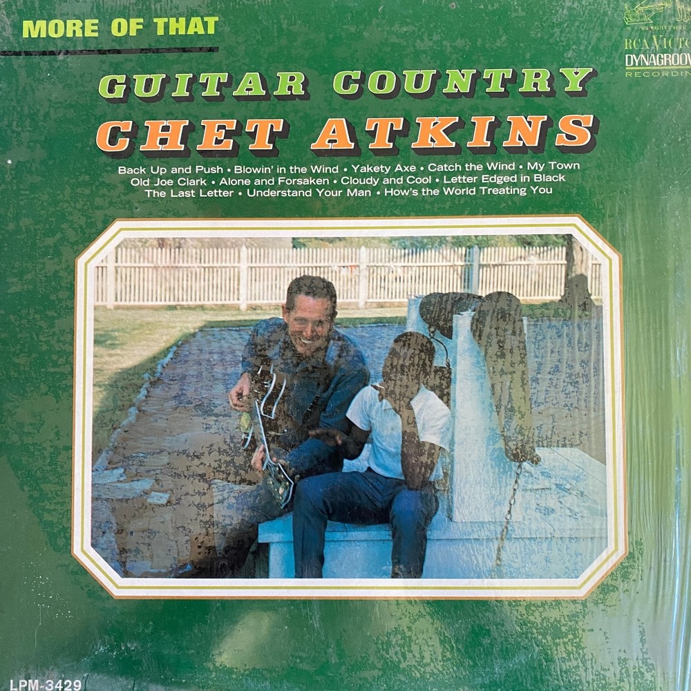 Chet Atkins – More Of That Guitar Country LP 1965 RCA Victor Mono Dynagroove