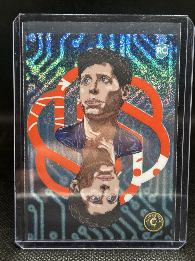 2024 CardSmiths Currency Series 3 Sparkle Sam Altman SP #52