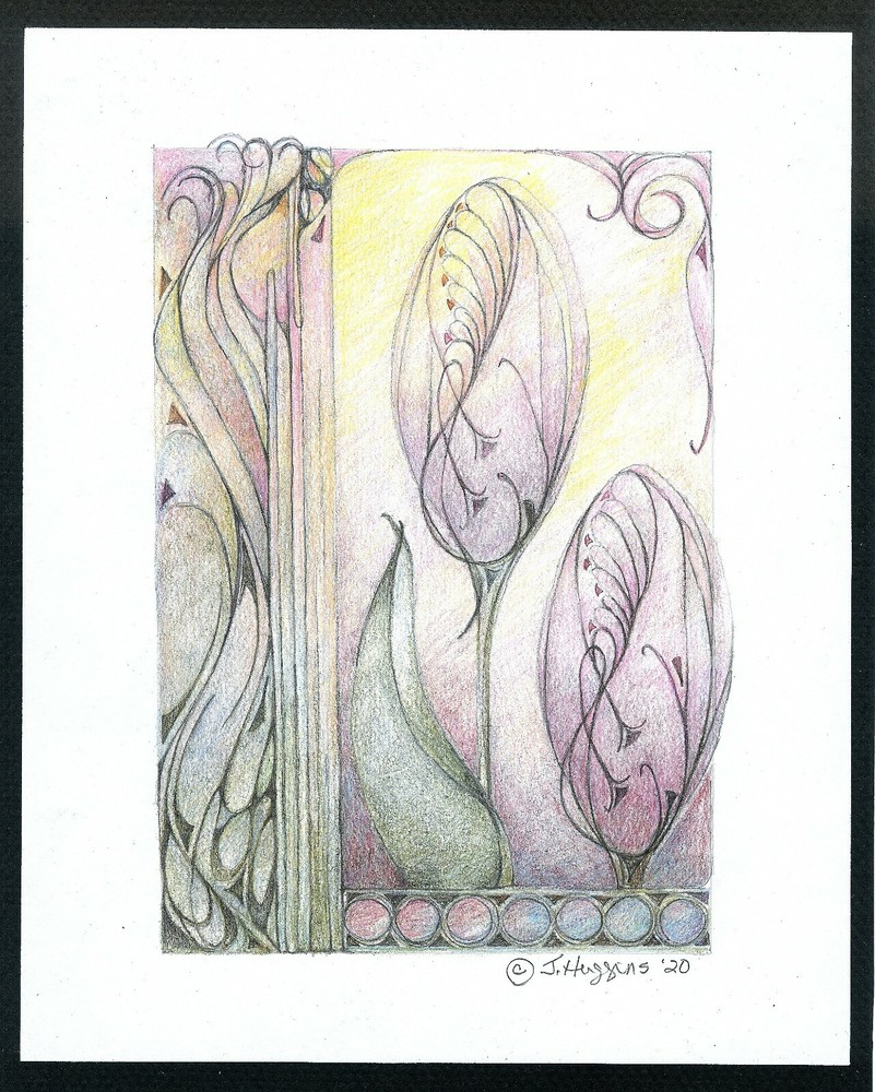 Abstract Pencil Drawing 