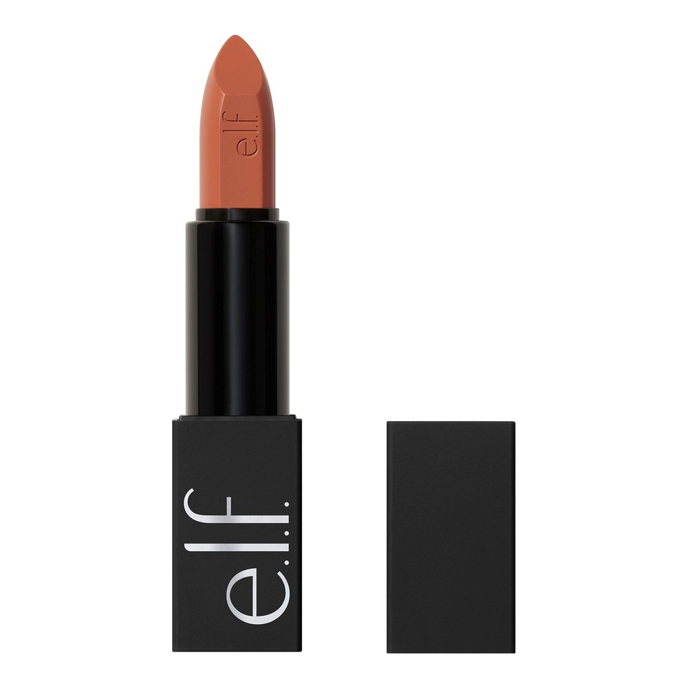 e.l.f. O FACE Satin Lipstick Rich Pigment Nourishing LongLasting 81794 NO DOUBT
