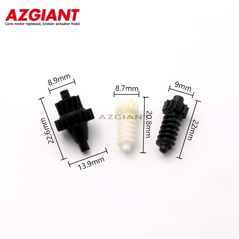 Side Mirror Adjustment Motor Gear Kit for Audi A3 2011-2019 and A3 8V 2012-2020-