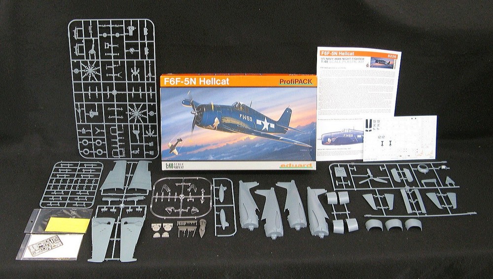 1/48 Eduard Models GRUMMAN F6F-5N HELLCAT Night Fighter *NMIB*