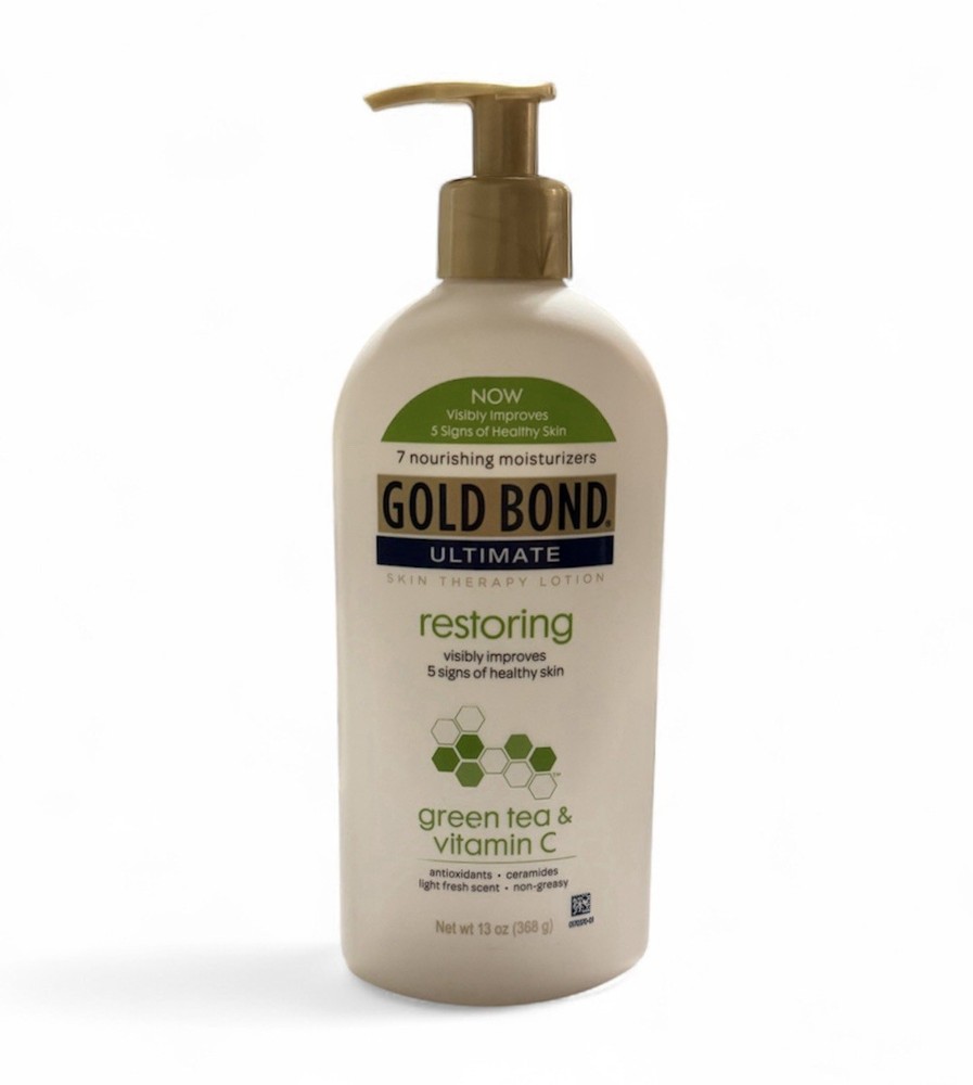 Gold Bond Ultimate Restoring Hydrating Body Lotion Green Tea & Vitamin C, 13oz