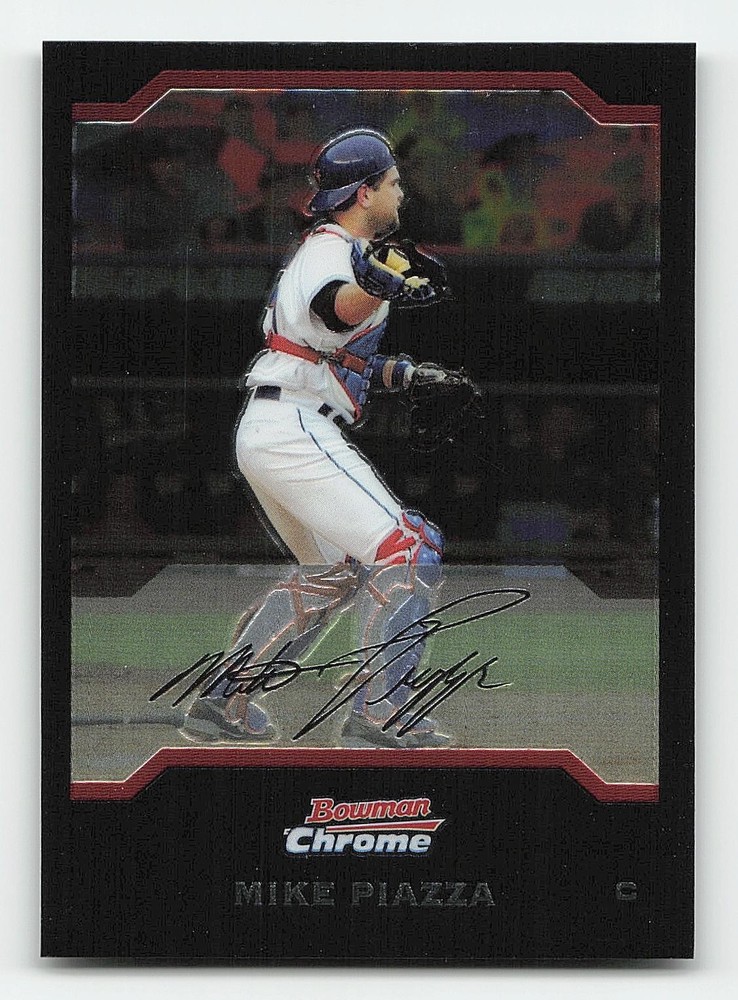 2004 Bowman Chrome #120 Mike Piazza
