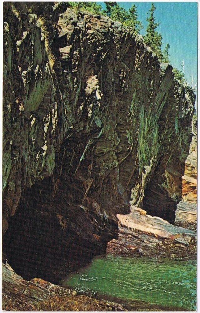 Nova Scotia Postcard Ovens Natural Park Ocean Highway