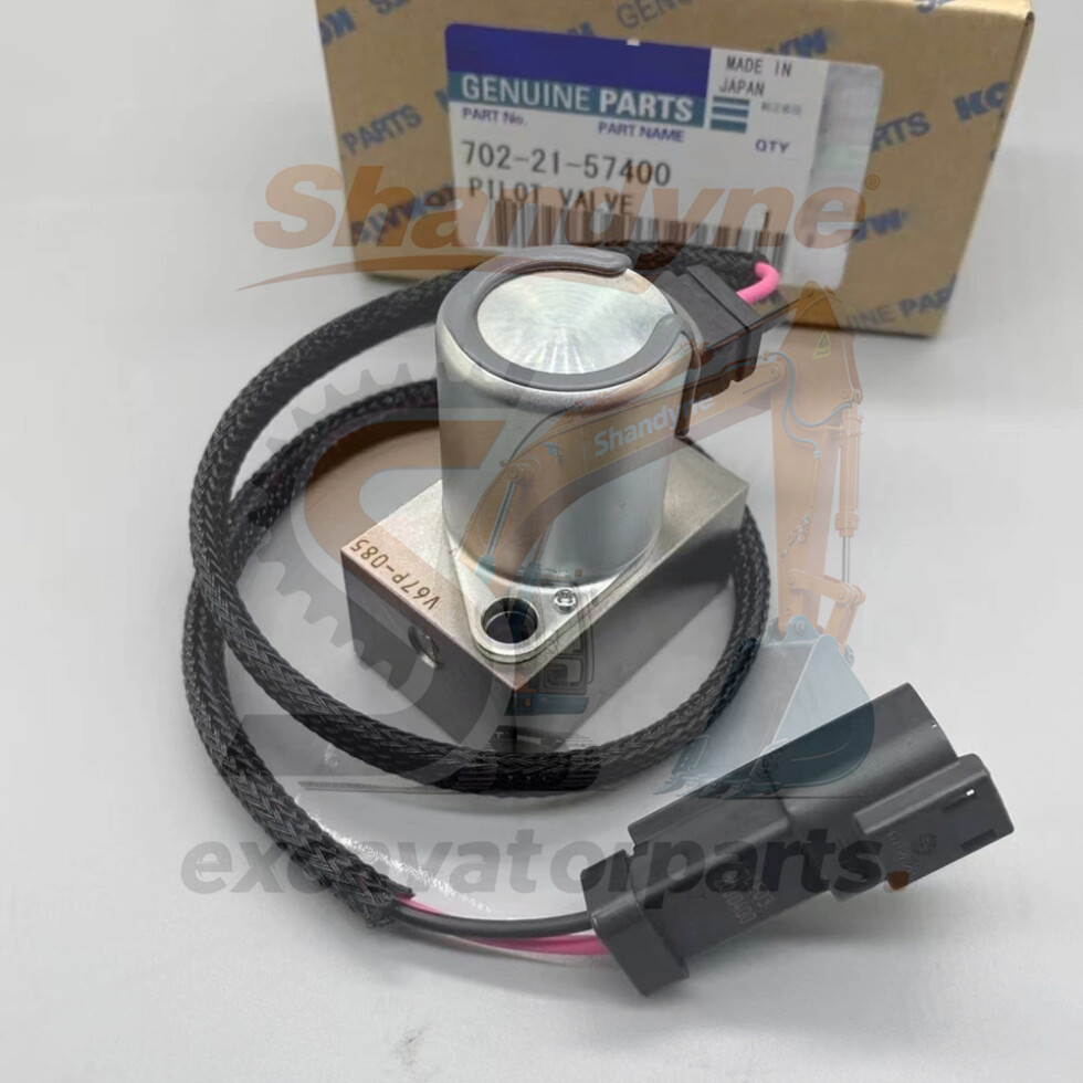 PC200-7 PC200-8 Hydraulic Solenoid Valves 702-21-57400 For Komatsu 7022157400