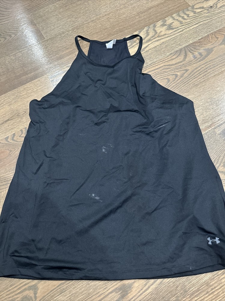 Under Armour Womens Active Tank Top Size Medium Black