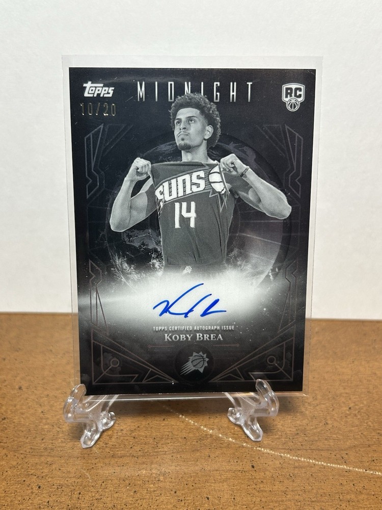 2025-26 Topps Midnight Koby Brea Auto /20 #NA-KB (AU, RC) Equinox