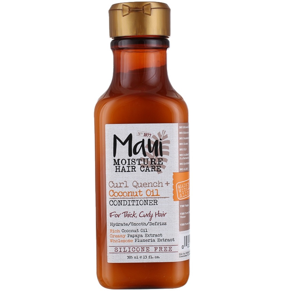 5 Pack Maui Moisture Curl Quench Coconut Oil Conditioner for Hydrated Curls