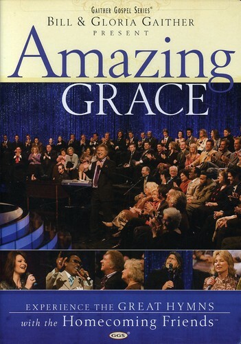 DVD Sealed** BILL & GLORIA GAITHER PRESENT AMAZING GRACE NEW LIVE GOSPEL CONCERT
