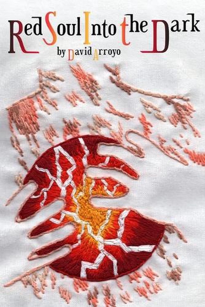 Red Soul Into the Dark: Illustrated Poetry Book by David Arroyo Paperback Book