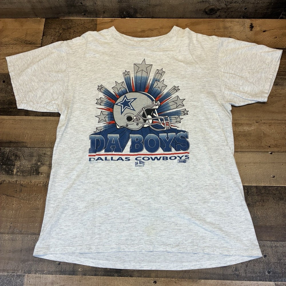 VINTAGE 90s SHIRT DALLAS COWBOYS Da Boys 1993 Size Mens XL Jerzees USA NFL