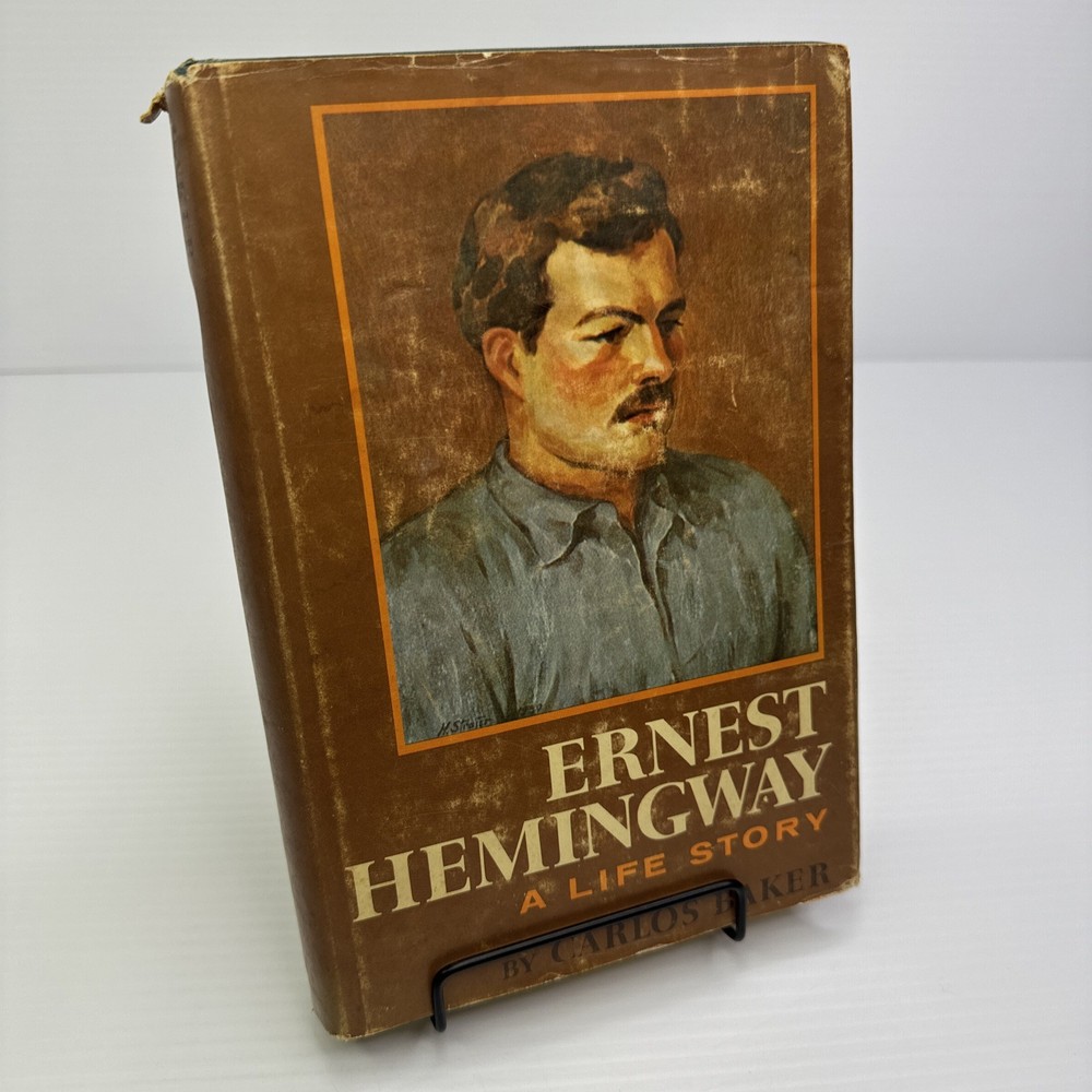 Ernest Hemingway A Life Story Carlos Baker Hardcover 1969 Book of the Month Club