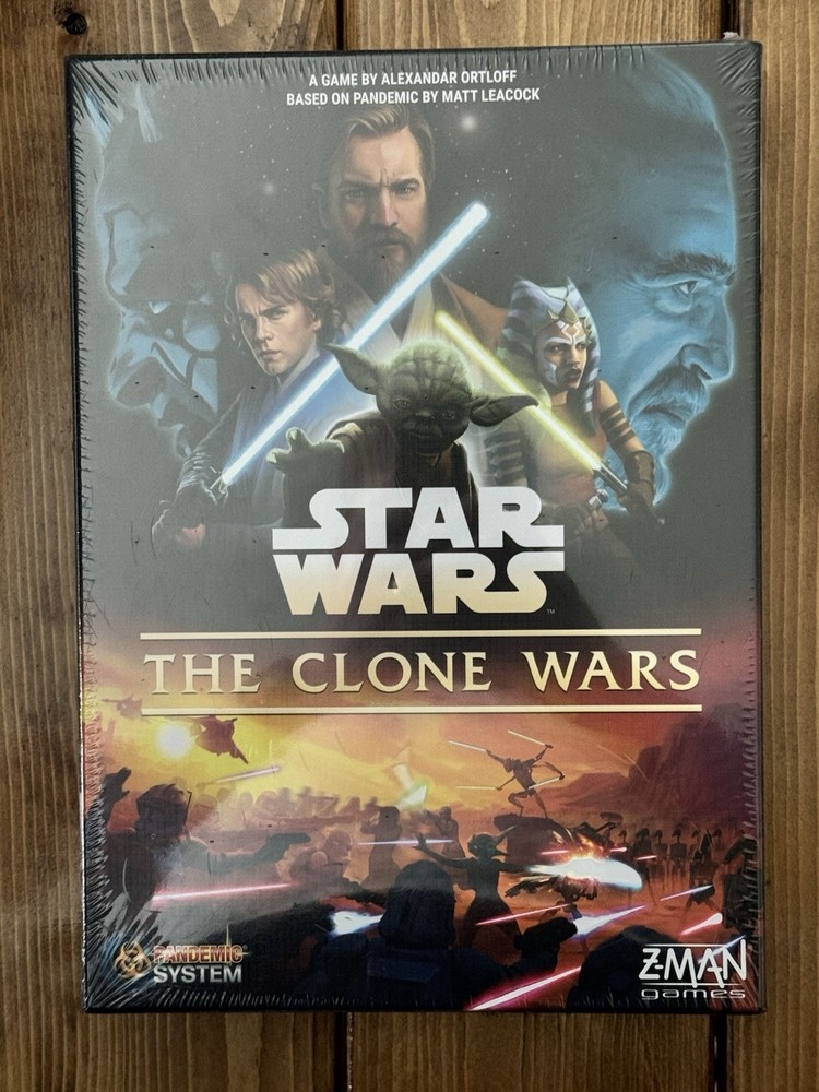 Star Wars - The Clone Wars (Pandemic System) Z-Man Board Game NIS