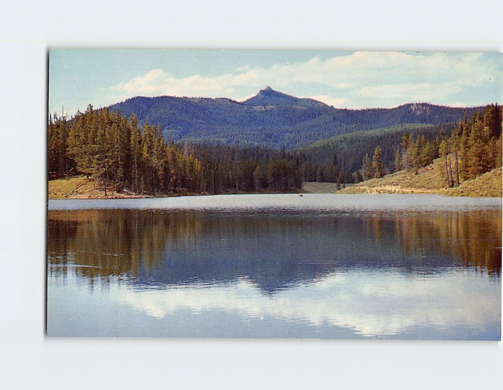 Postcard Hahns Peak Line Colorado USA