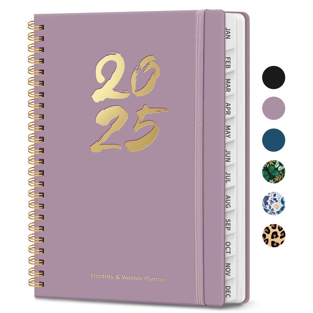 2025 Planner Weekly and Monthly Calendar Planner Book Jan 2025 - Dec 2025 Har...