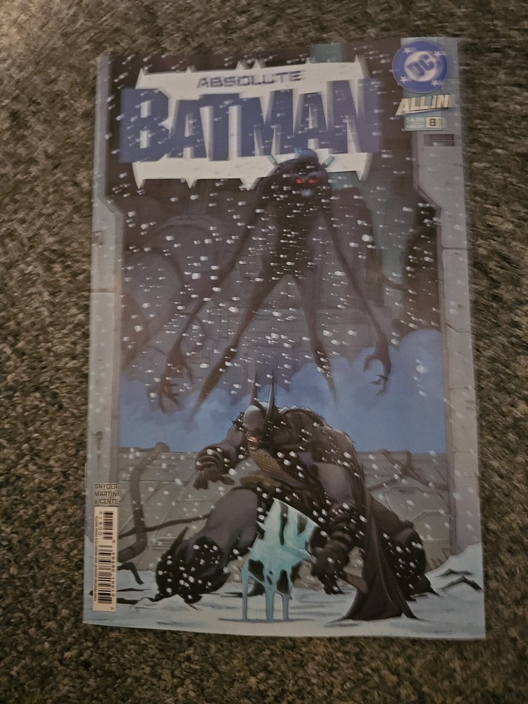 Absolute Batman #8 3Rd Print Variant Cover By Nick Dragotta Nm Dc Comics 2026