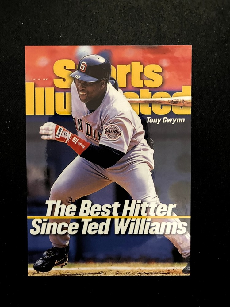 1998 Sports Illustrated Covers Insert #11 Tony Gwynn San Diego Padres NrMt