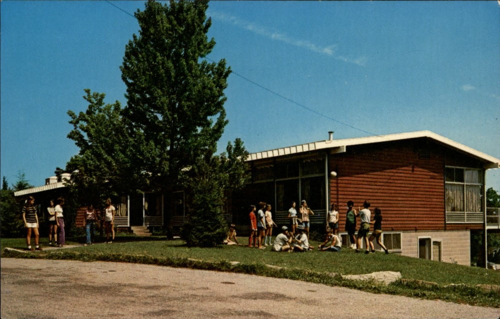 Brandywine Valley Y YMCA Camps Downington Pennsylvania ~ 1970s postcard